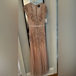 Light pink gown size 6